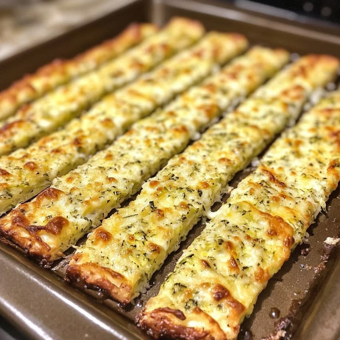 Zucchini breadsticks