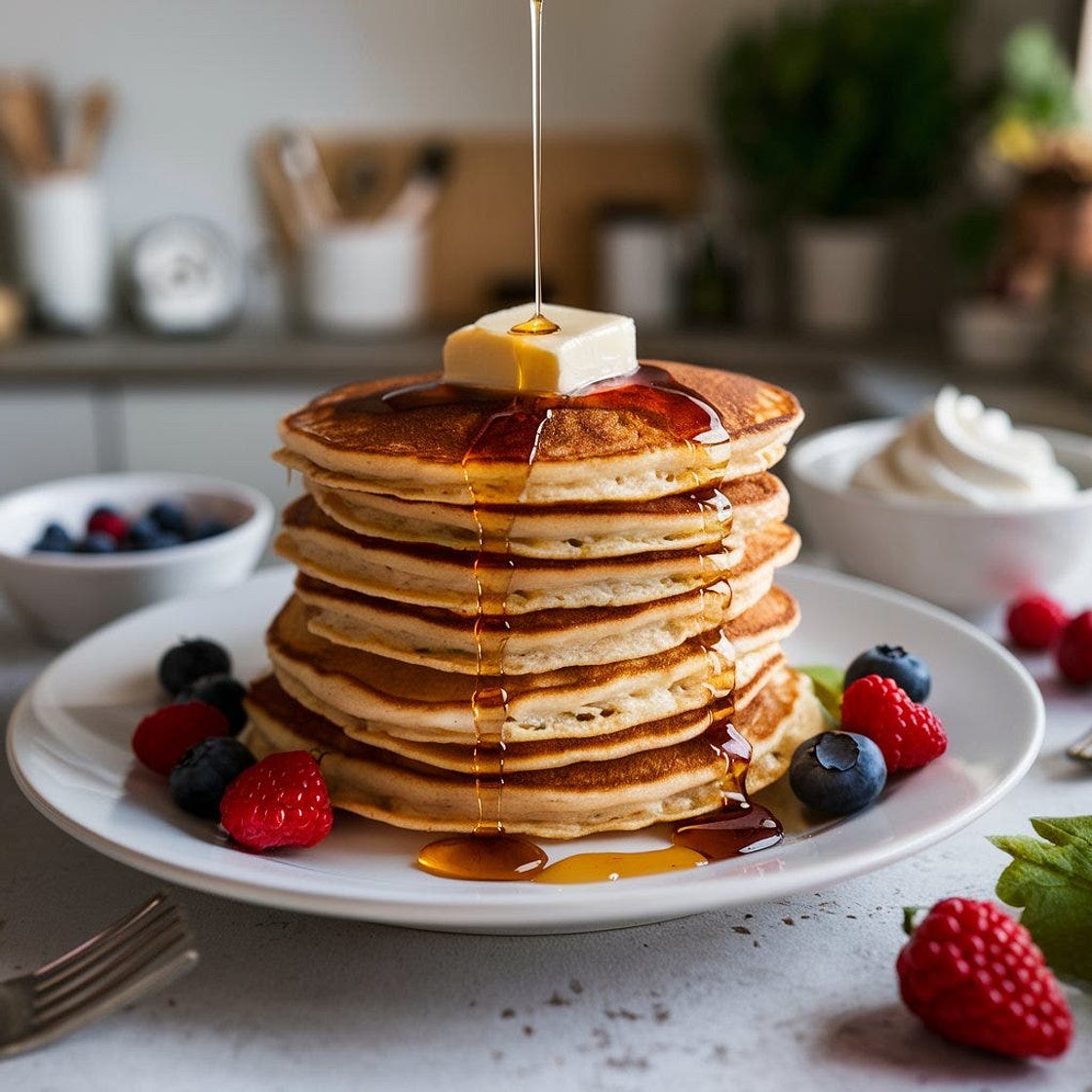 Keto Coconut Flour Pancakes by Chef Melissa Sevigny