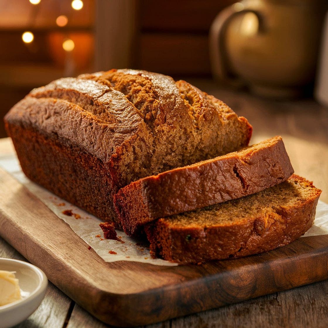 Keto Coconut Flour Banana Bread by Chef Carolyn Ketchum