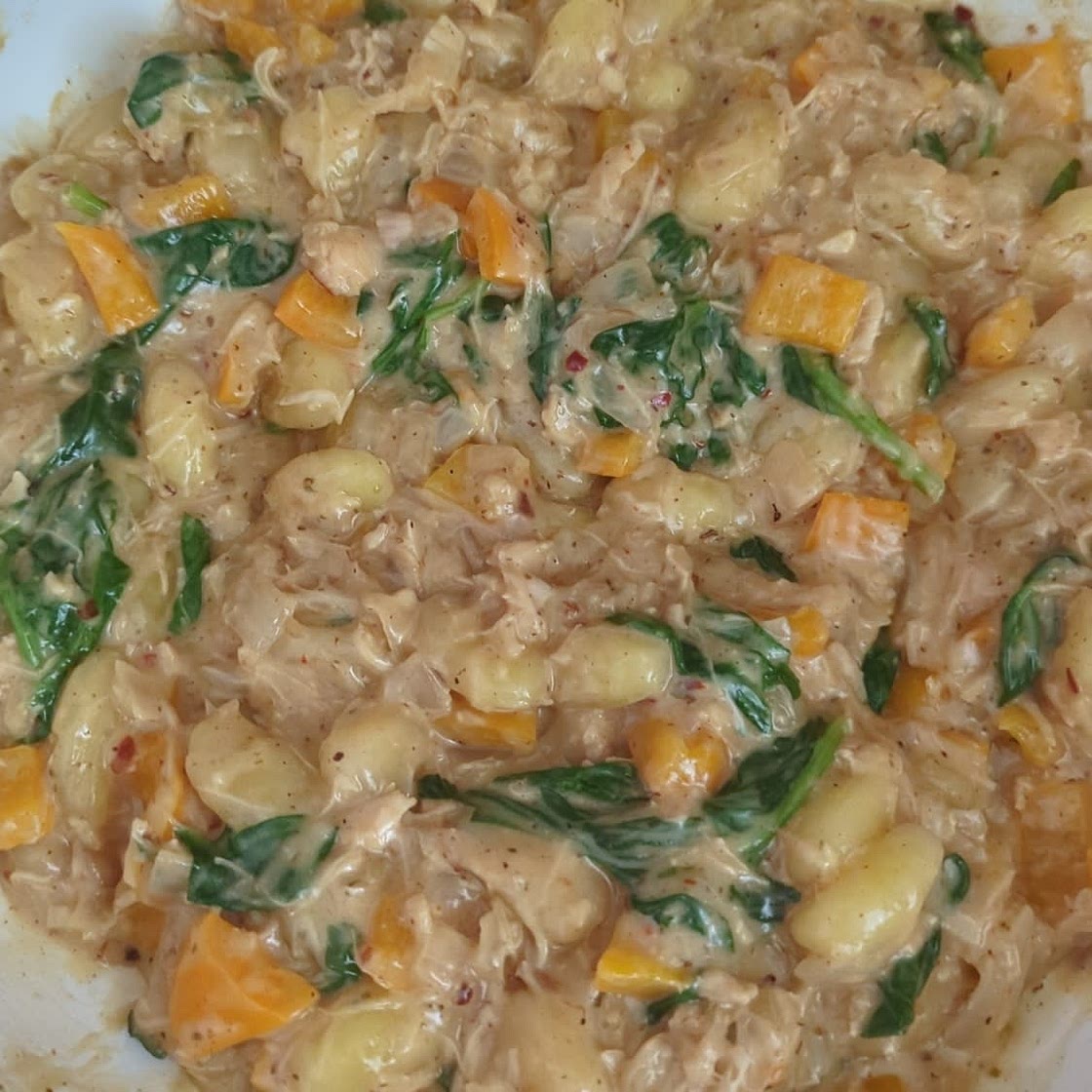 Creamy Spinach Chicken Gnocchi