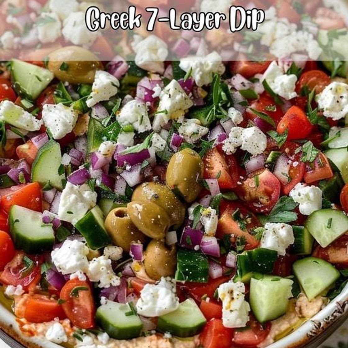 The Greek 7-Layer Dip