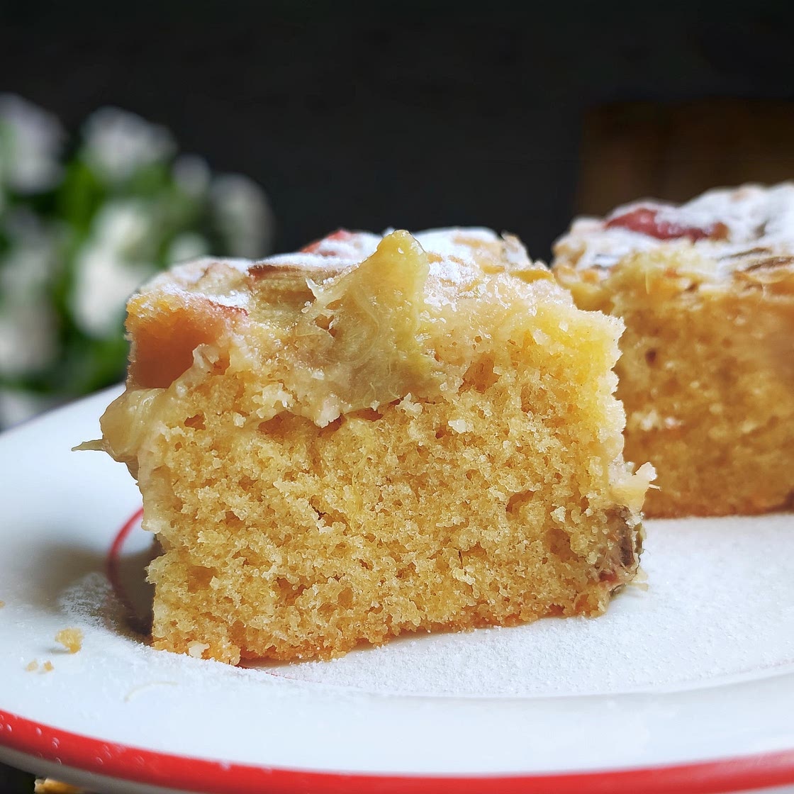 Quick u0026 Easy Rhubarb Sponge Cake