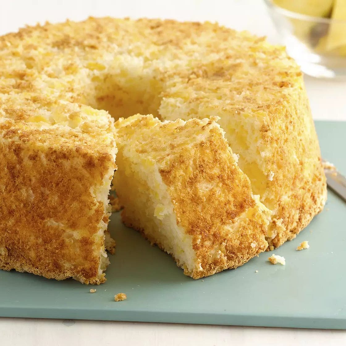 Two-Ingredient Pineapple Angel Food Cake