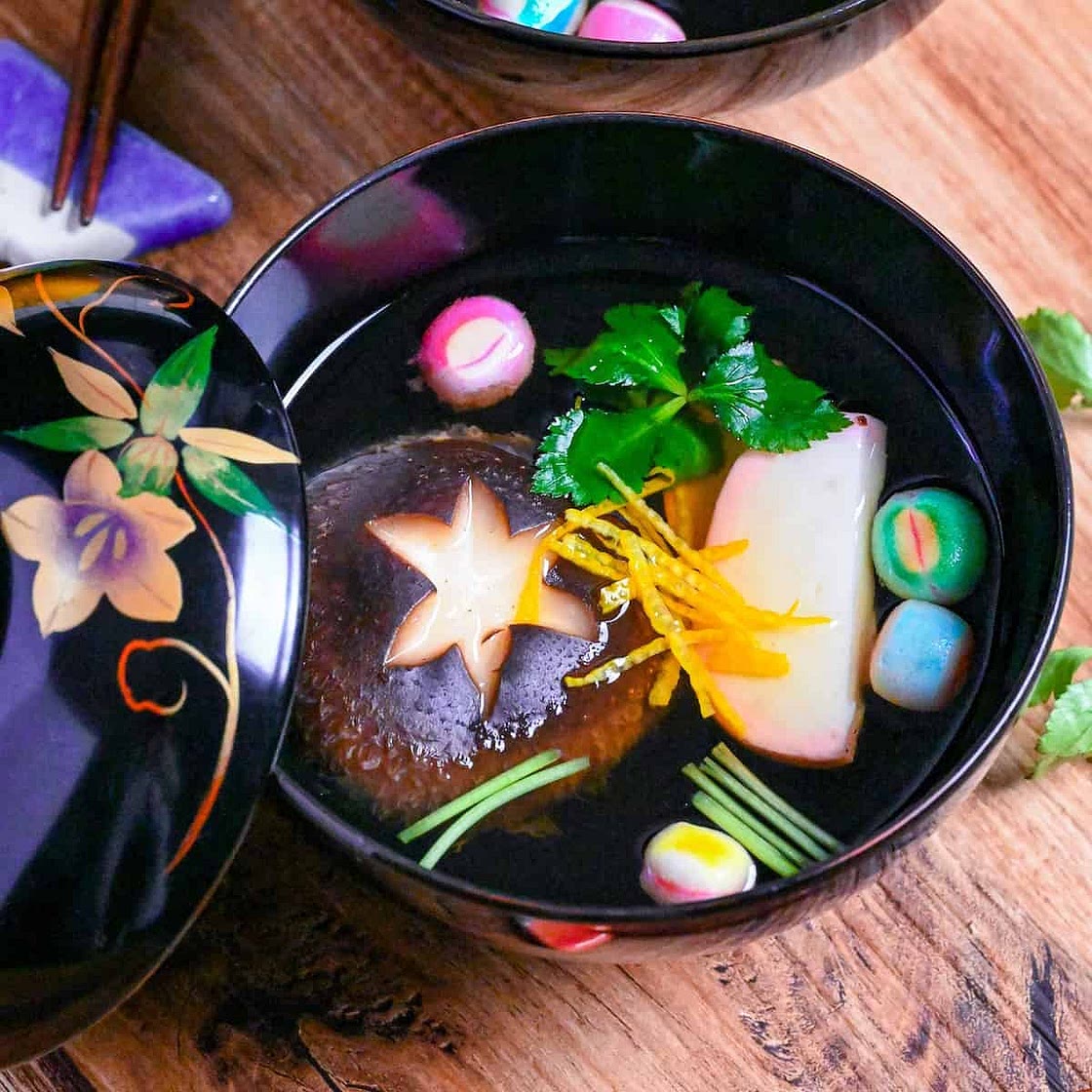 Japanese Clear Soup (Osuimono)