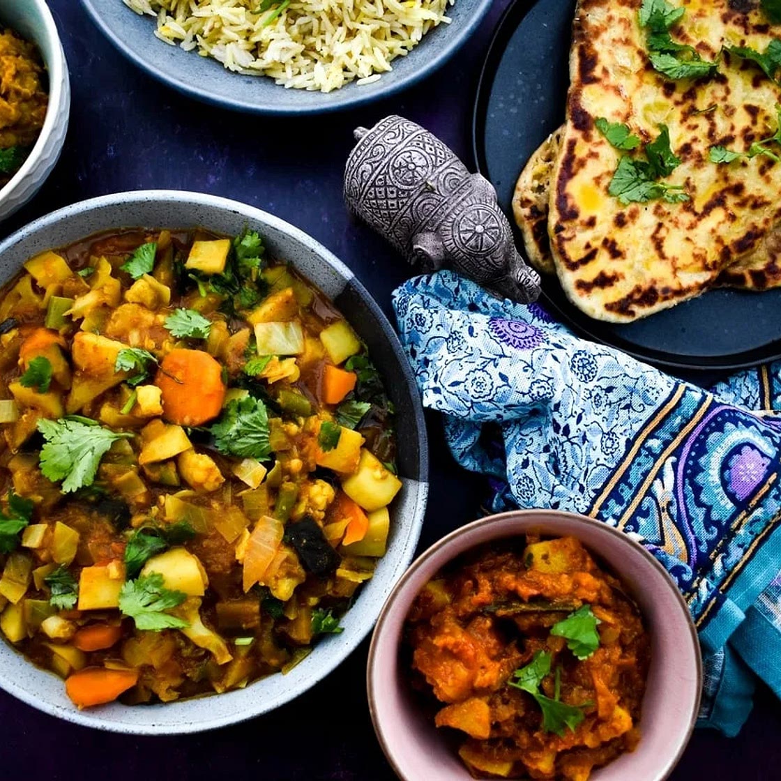 Vegetable Sambar Stew (Indian Curry)