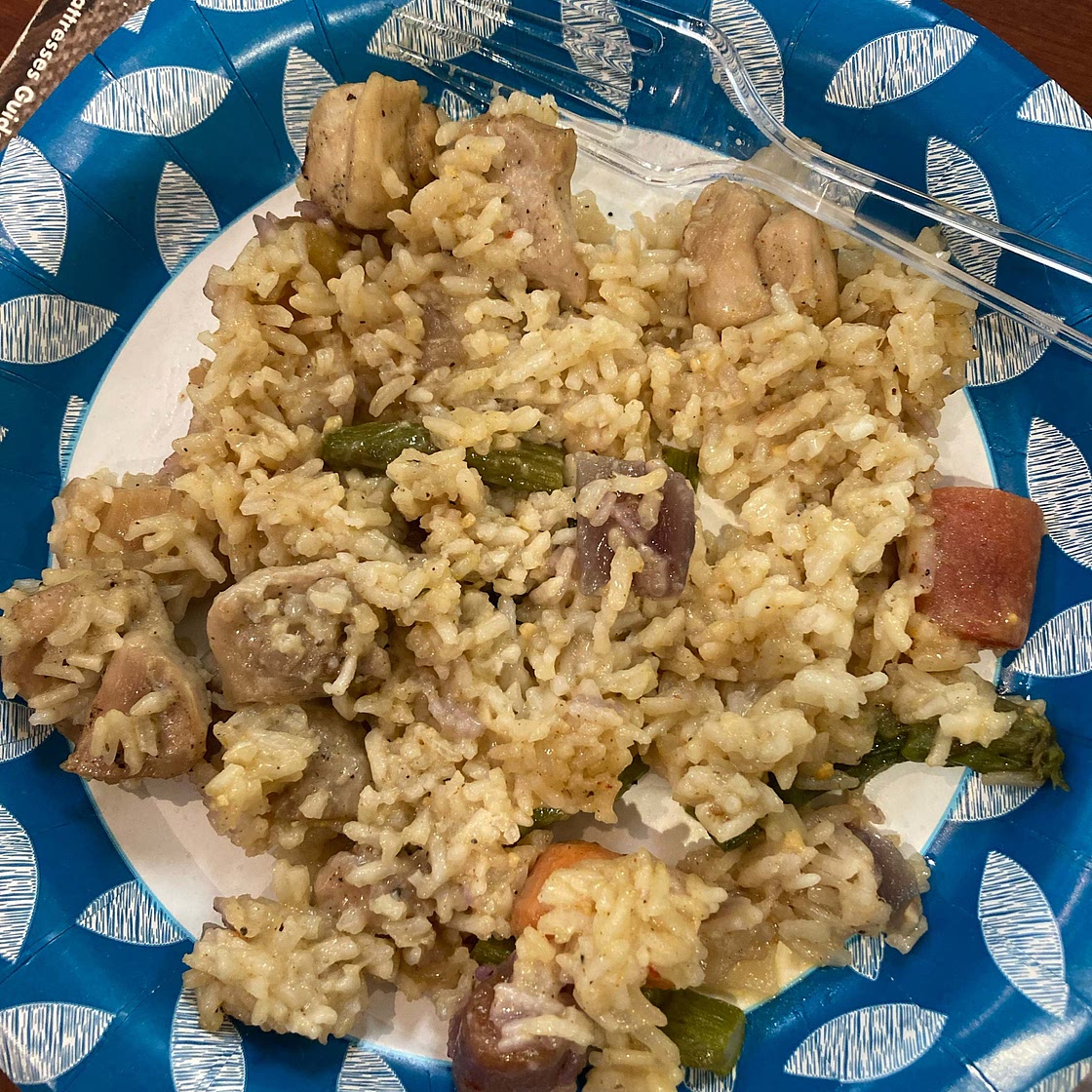 15-Minute Chicken & Rice Dinner