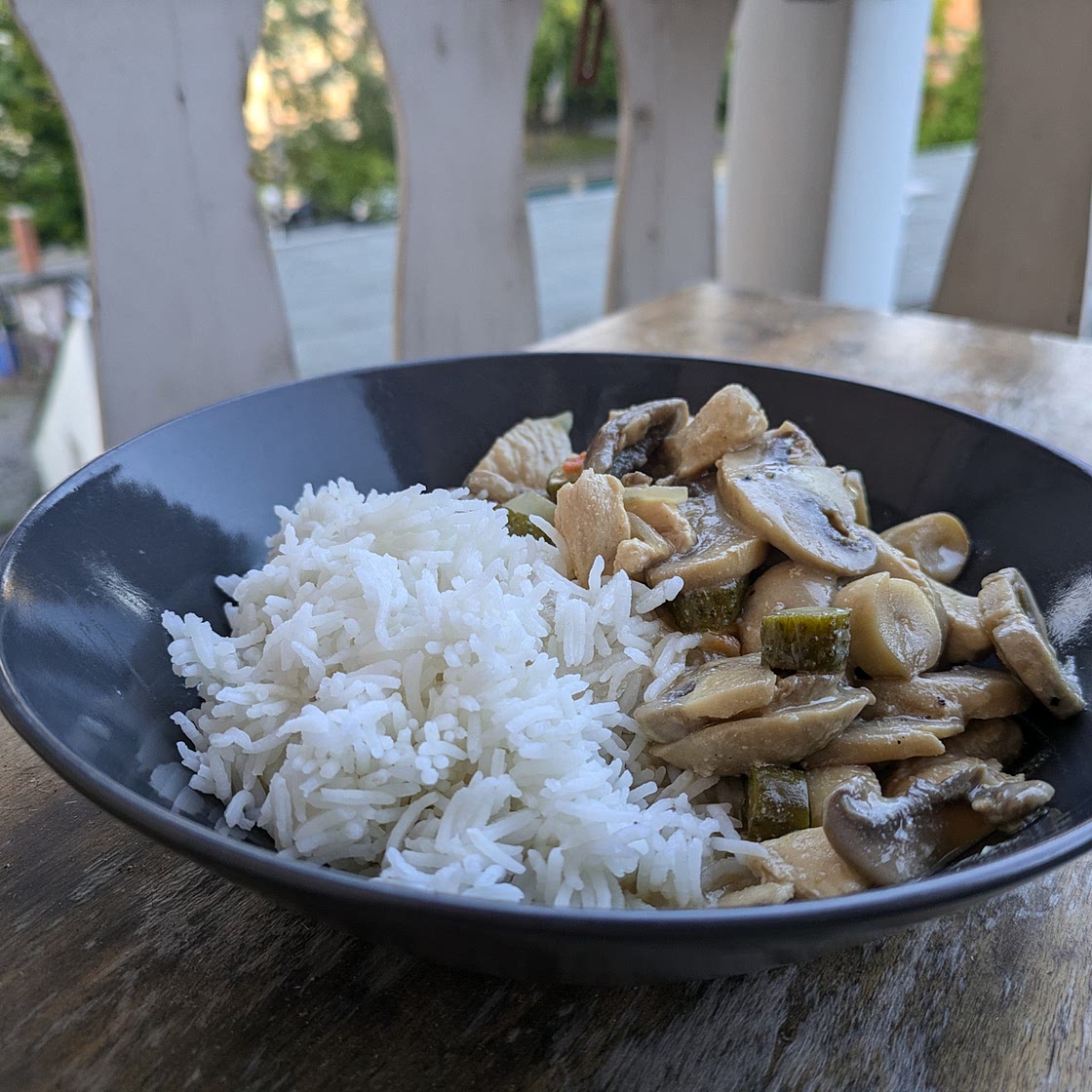 (High Protein) Chicken Stroganoff
