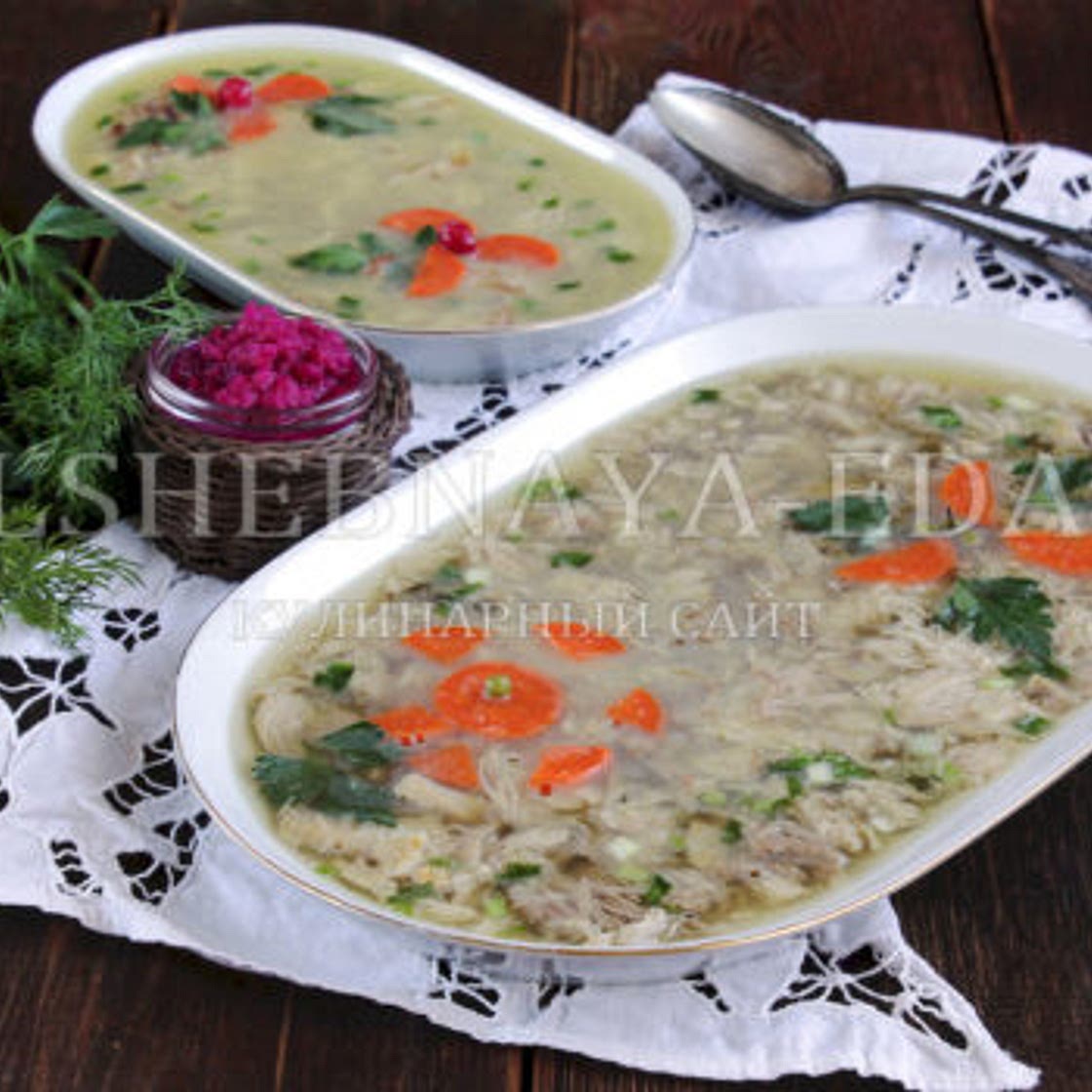 Холодец из курицы без желатина