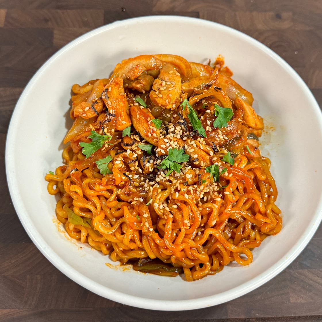 불닭 치킨 볶음면