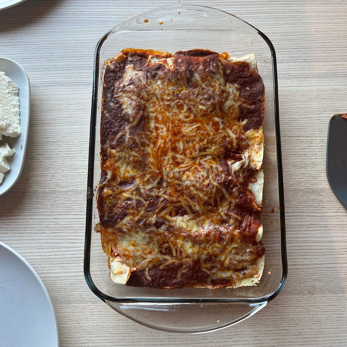 ENCHILADAS ROJAS