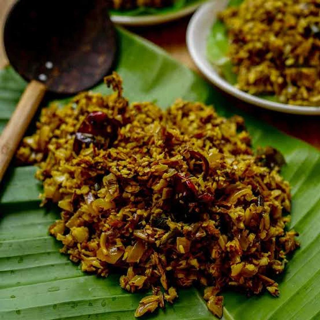 Banana Flower Fry