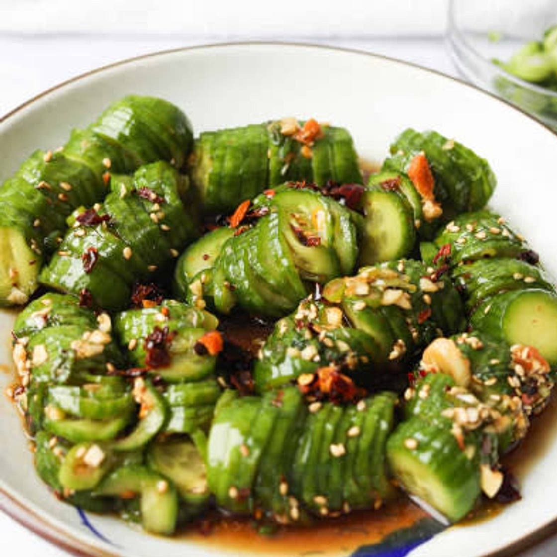 Logan’s Cucumber Salad 