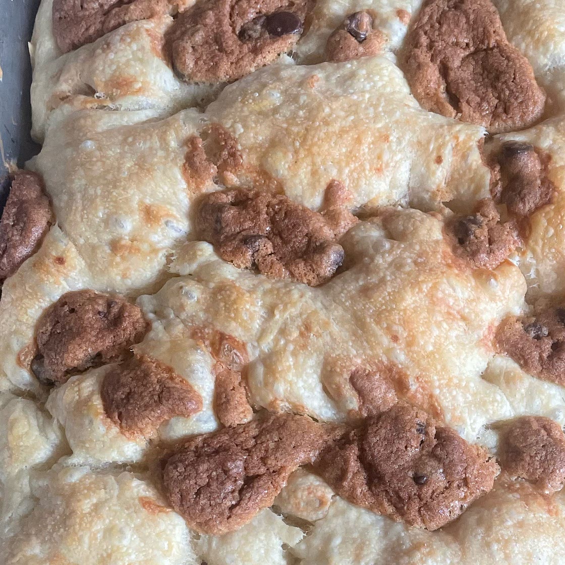 Chocolate Chip Cookie Focaccia