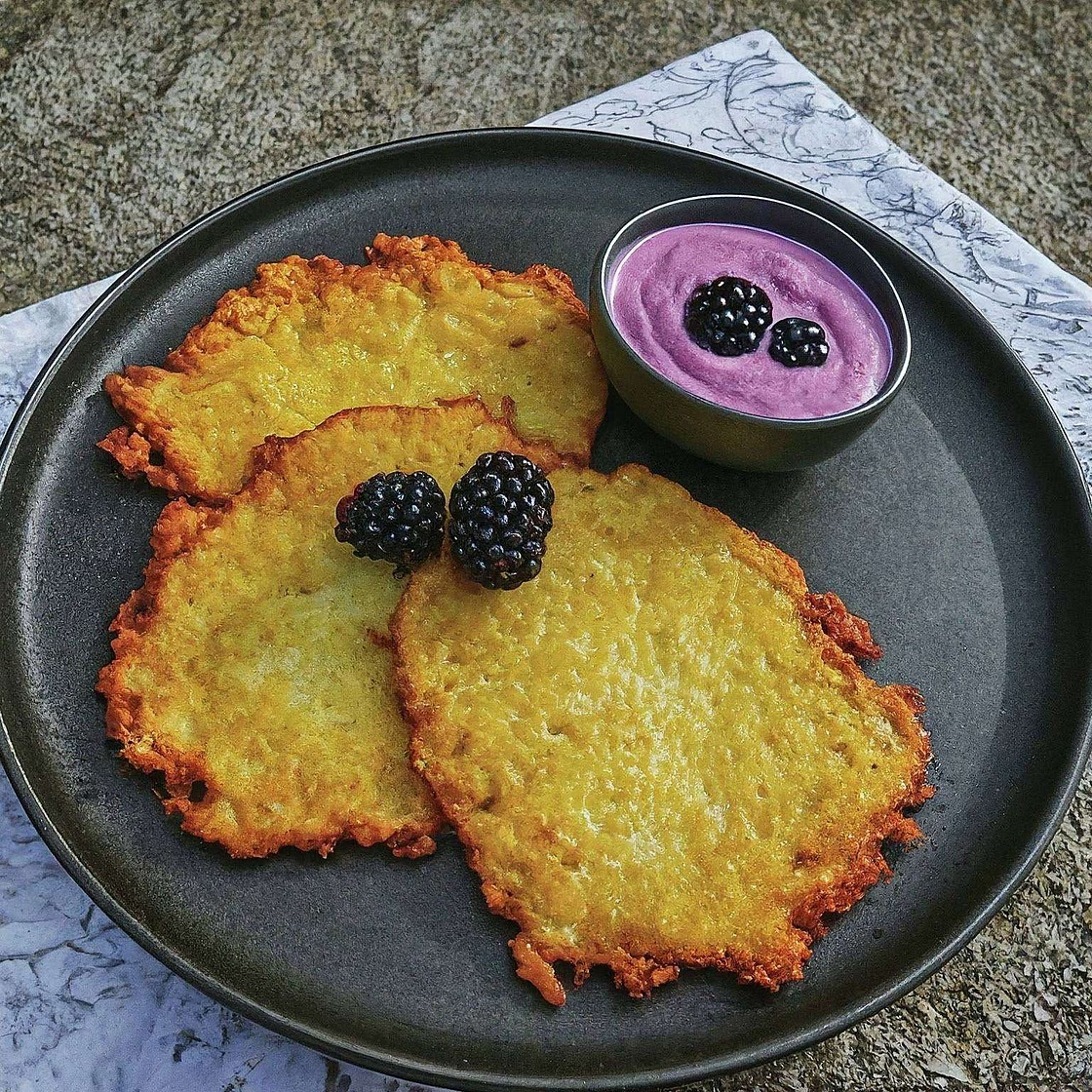 Bochnín potato pancakes according to Osada Kyselí Citrónci