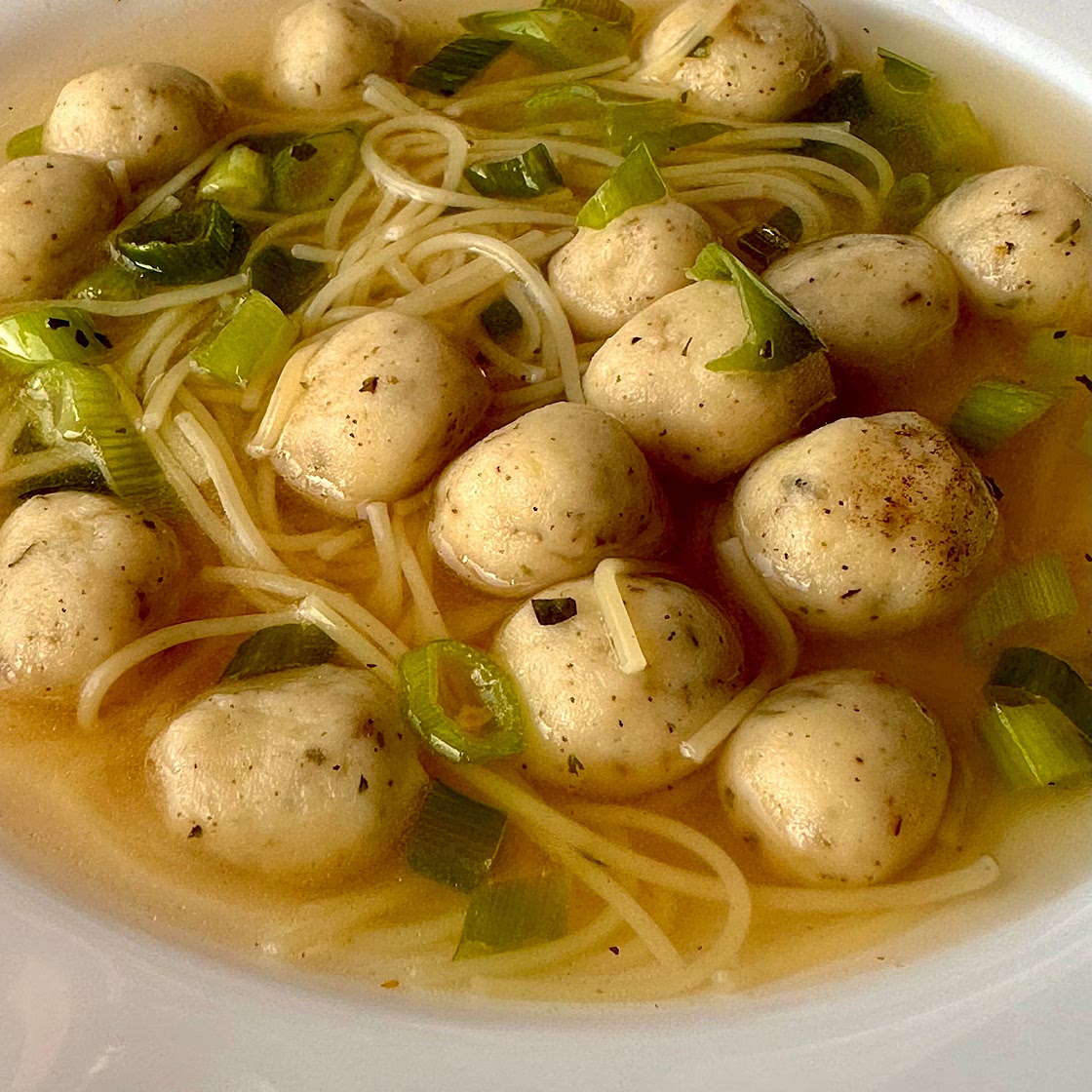 Potato Dumpling Soup 