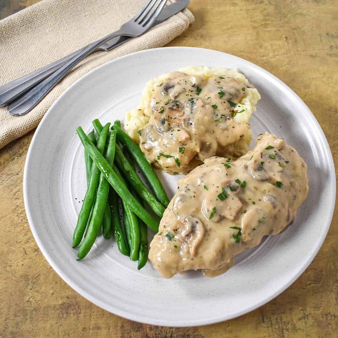 Chicken with Cream of Mushroom Soup