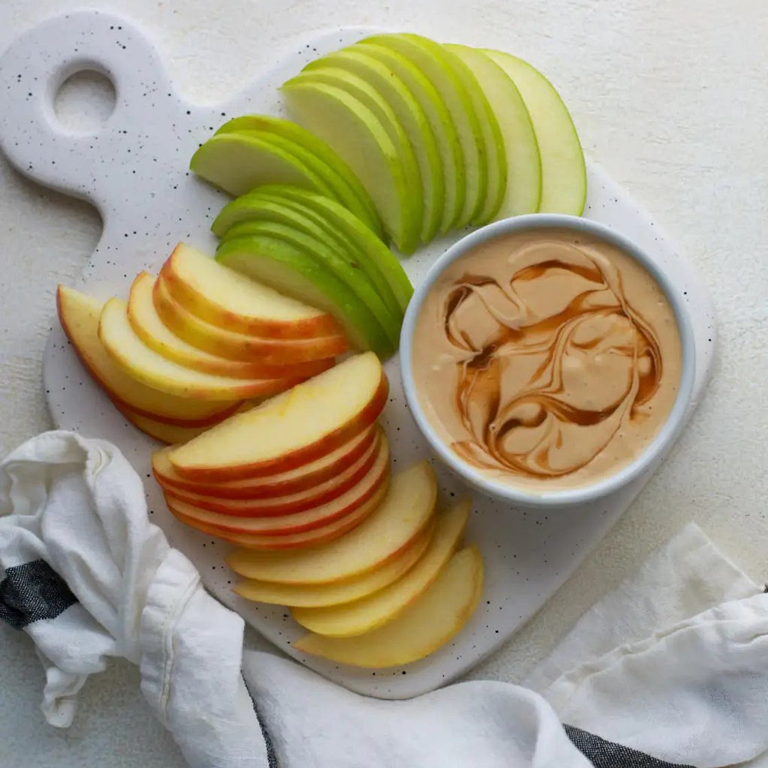 Recipe: Peanut Butter Caramel Apple Protein Dip