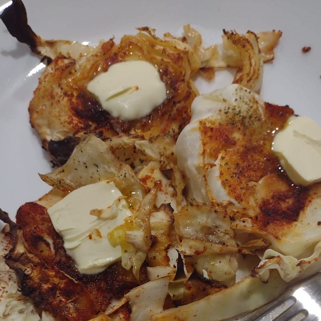 Roasted Cabbage Steaks