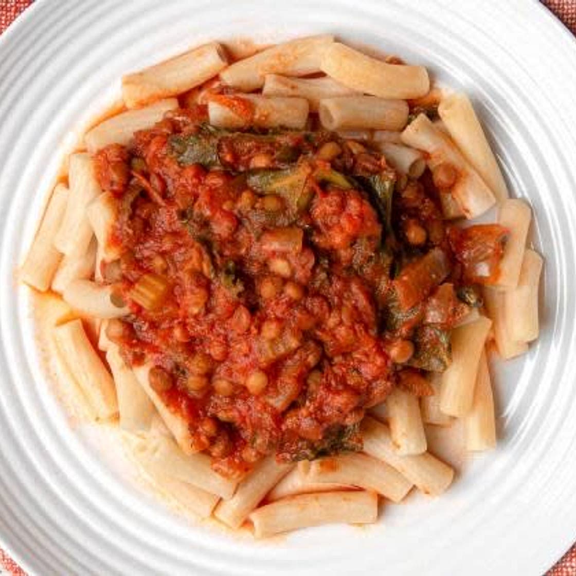 Lentil Bolognese 