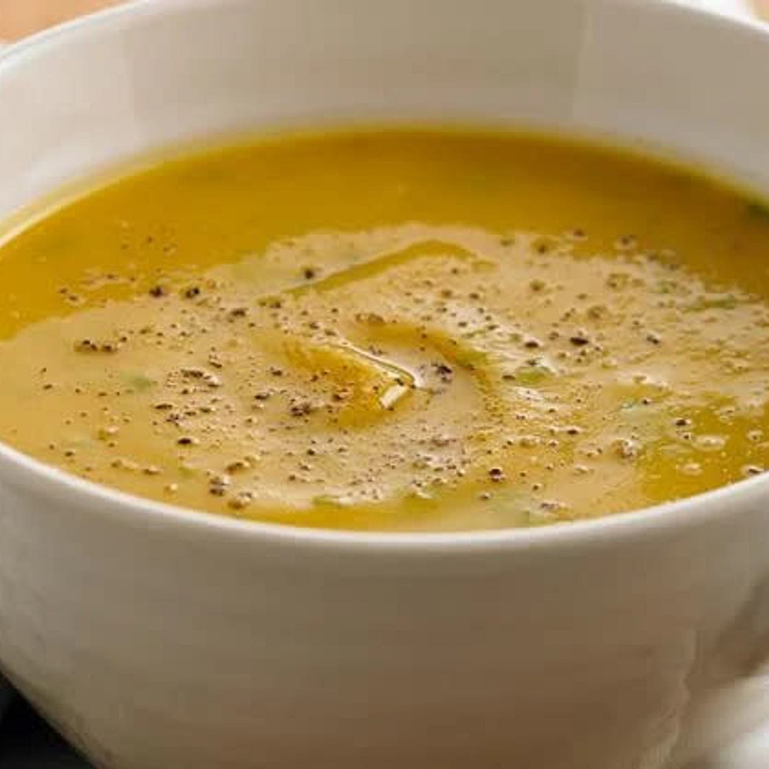 Spiced-up butternut squash soup