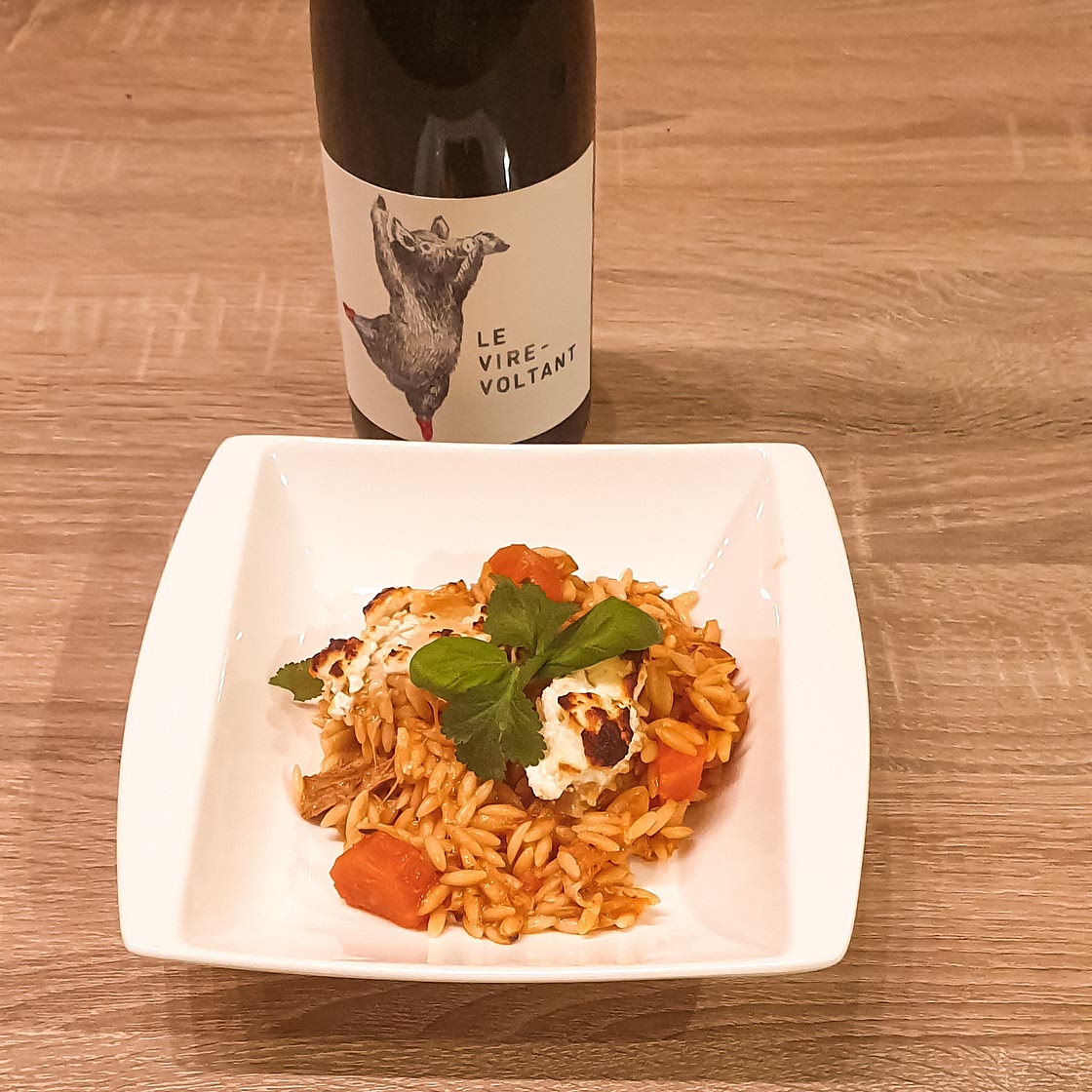 Youvetsi au poulet