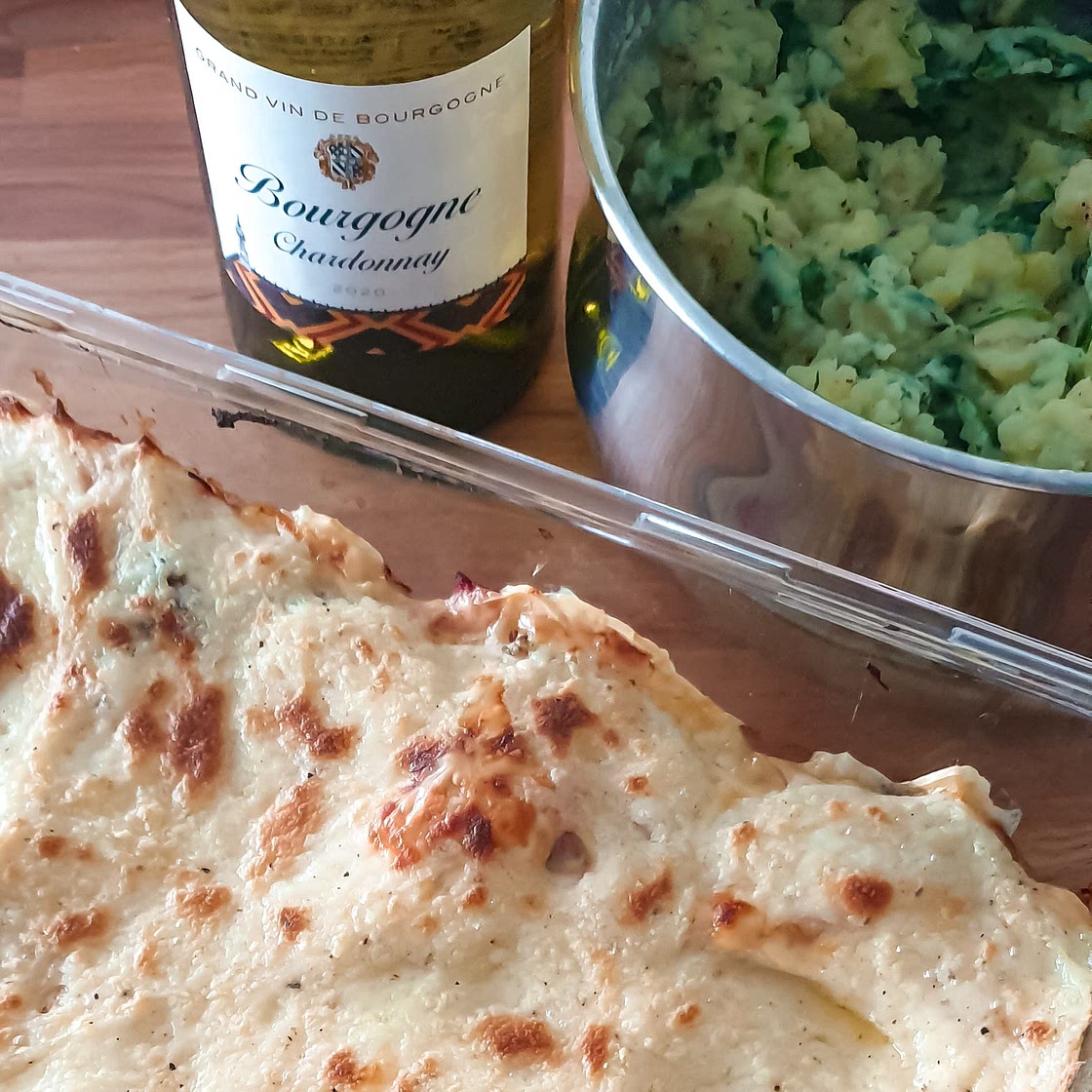 Courgettes roulées au jambon