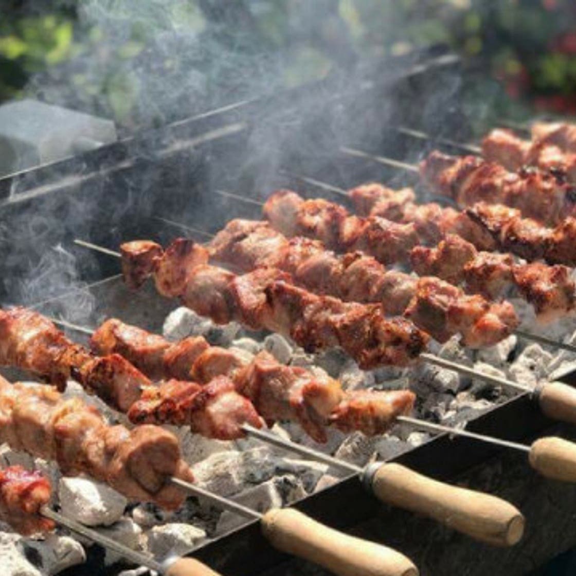 Traditional Souvlaki Pork Kebabs