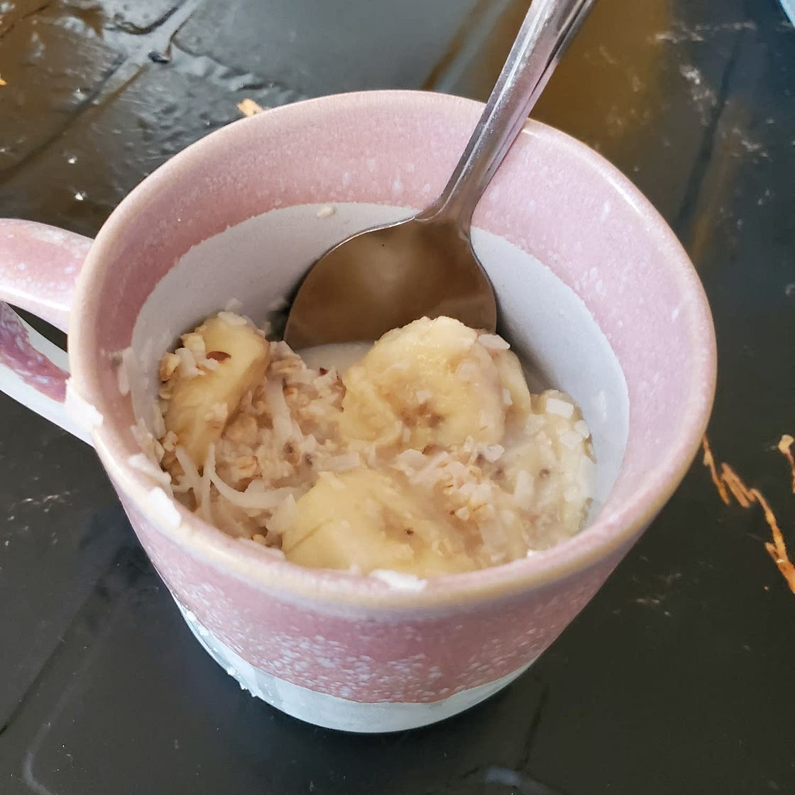 Banana Cream Pie Overnight Oats