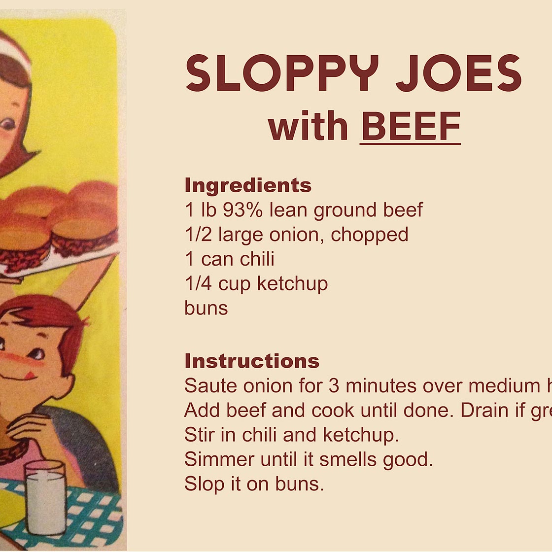 Sloppy Joes