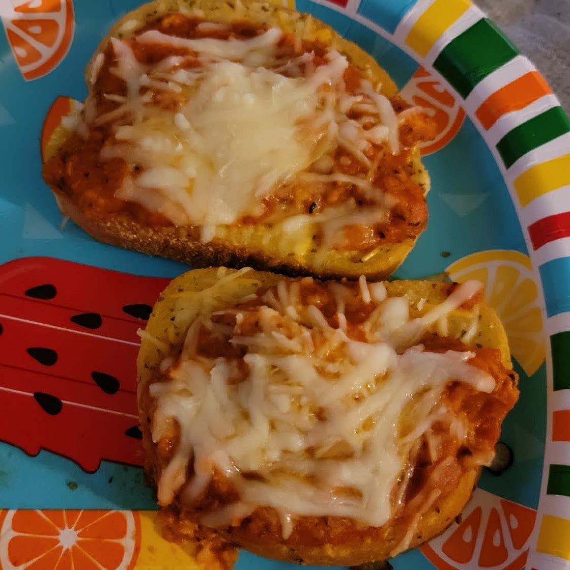Shredded Chicken Parmesan Sandwich