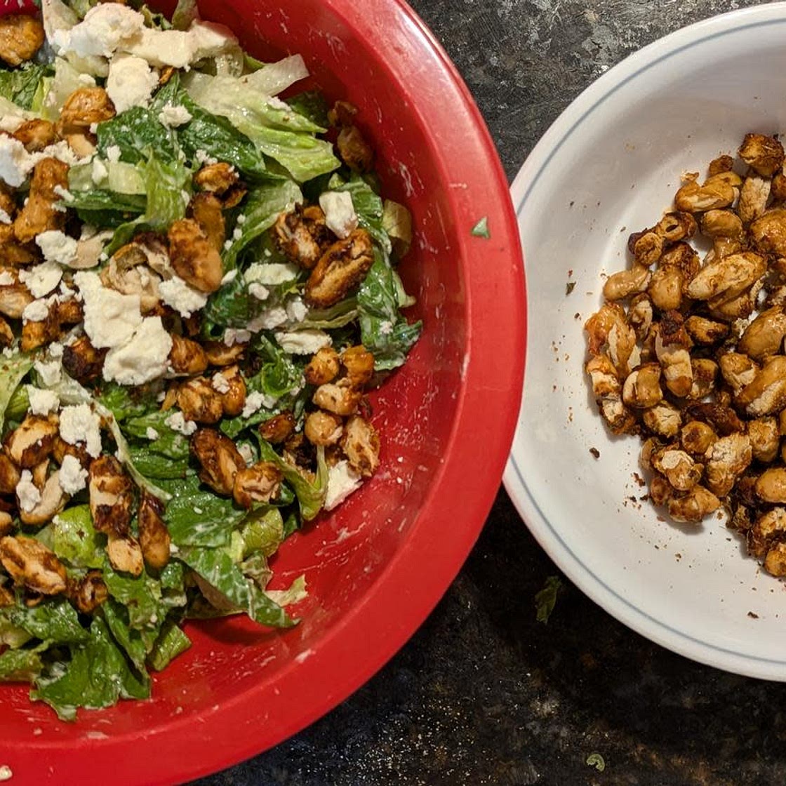 White Bean Croutons