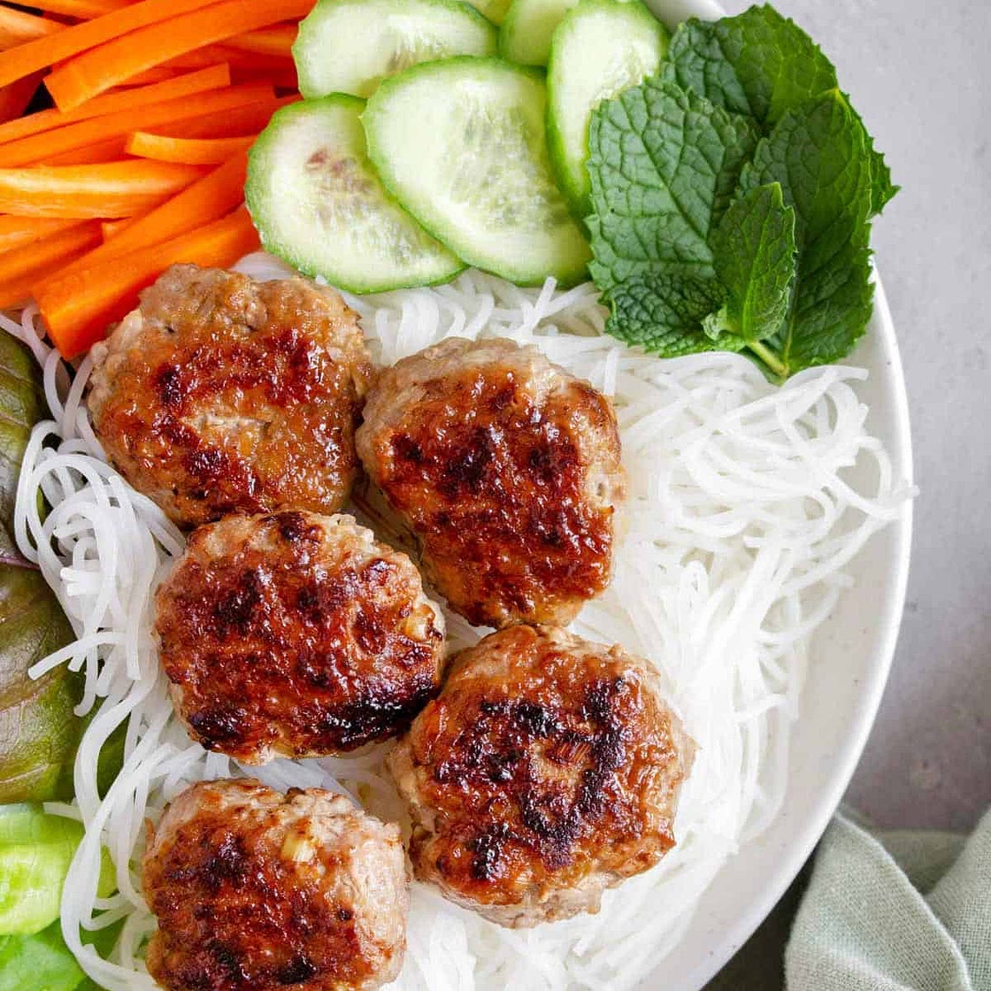 Bun Cha Noodle Bowl