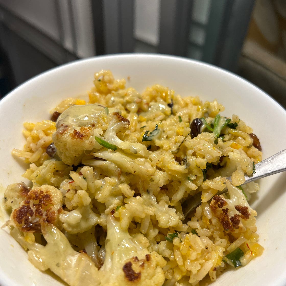 Cauliflower Biryani