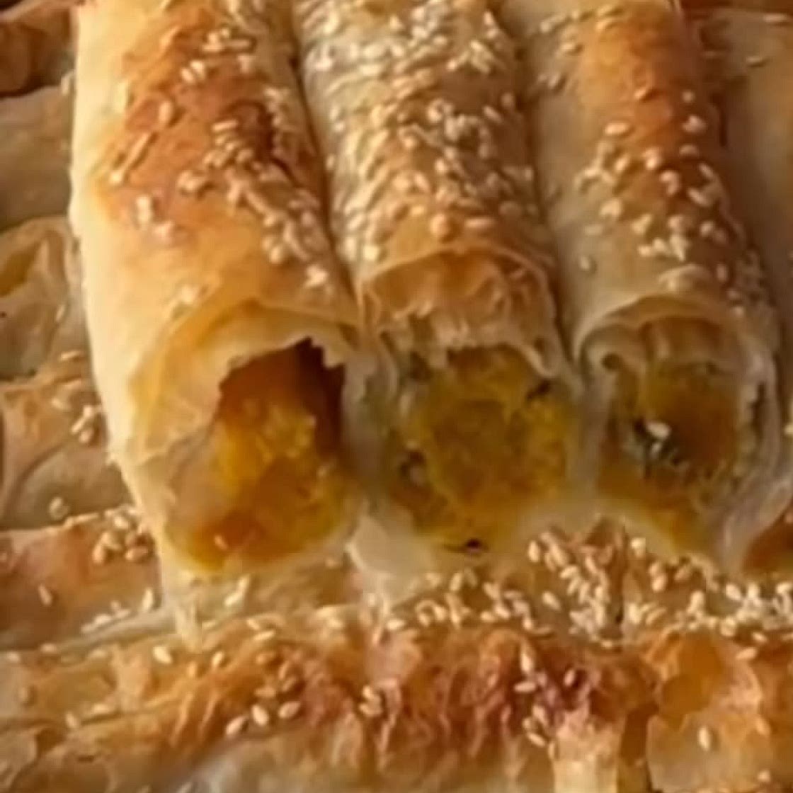 Pumpkin filo bake