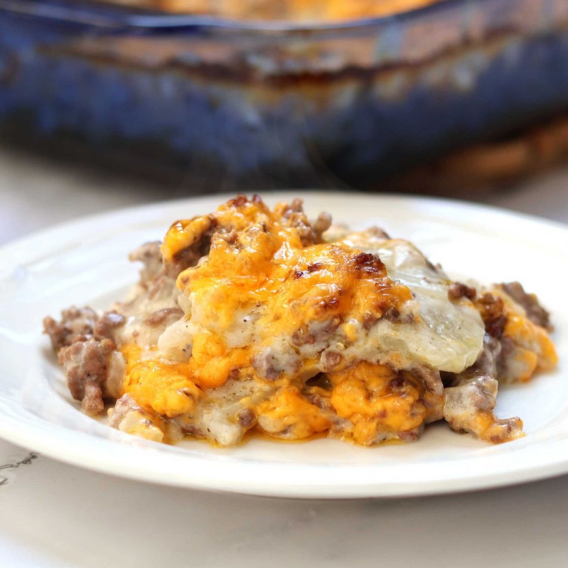 Hamburger Potato Casserole