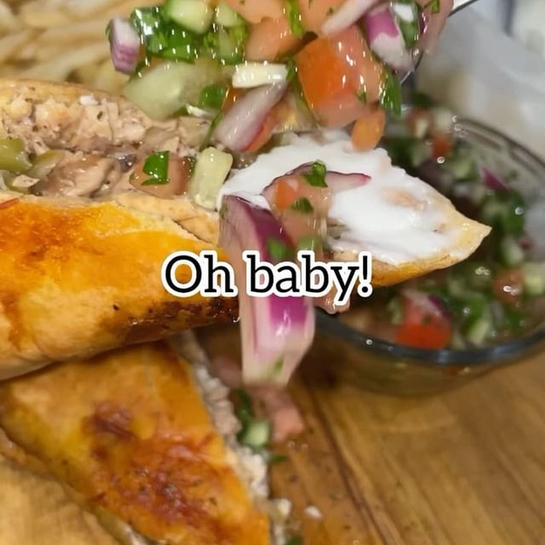 Lebanese garlic sauce, also known as toum, is a creamy and punge