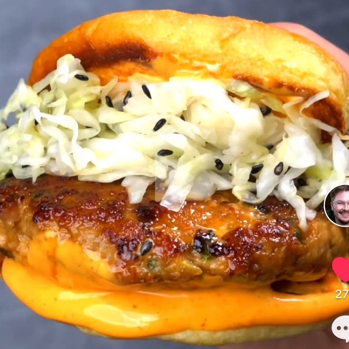 Asian Chicken Burger