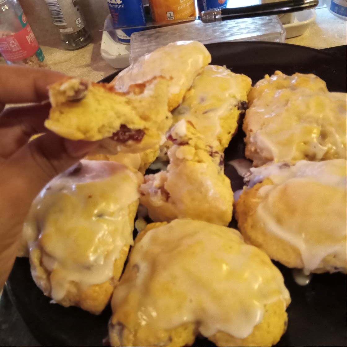 Lemon Cranberry Scones