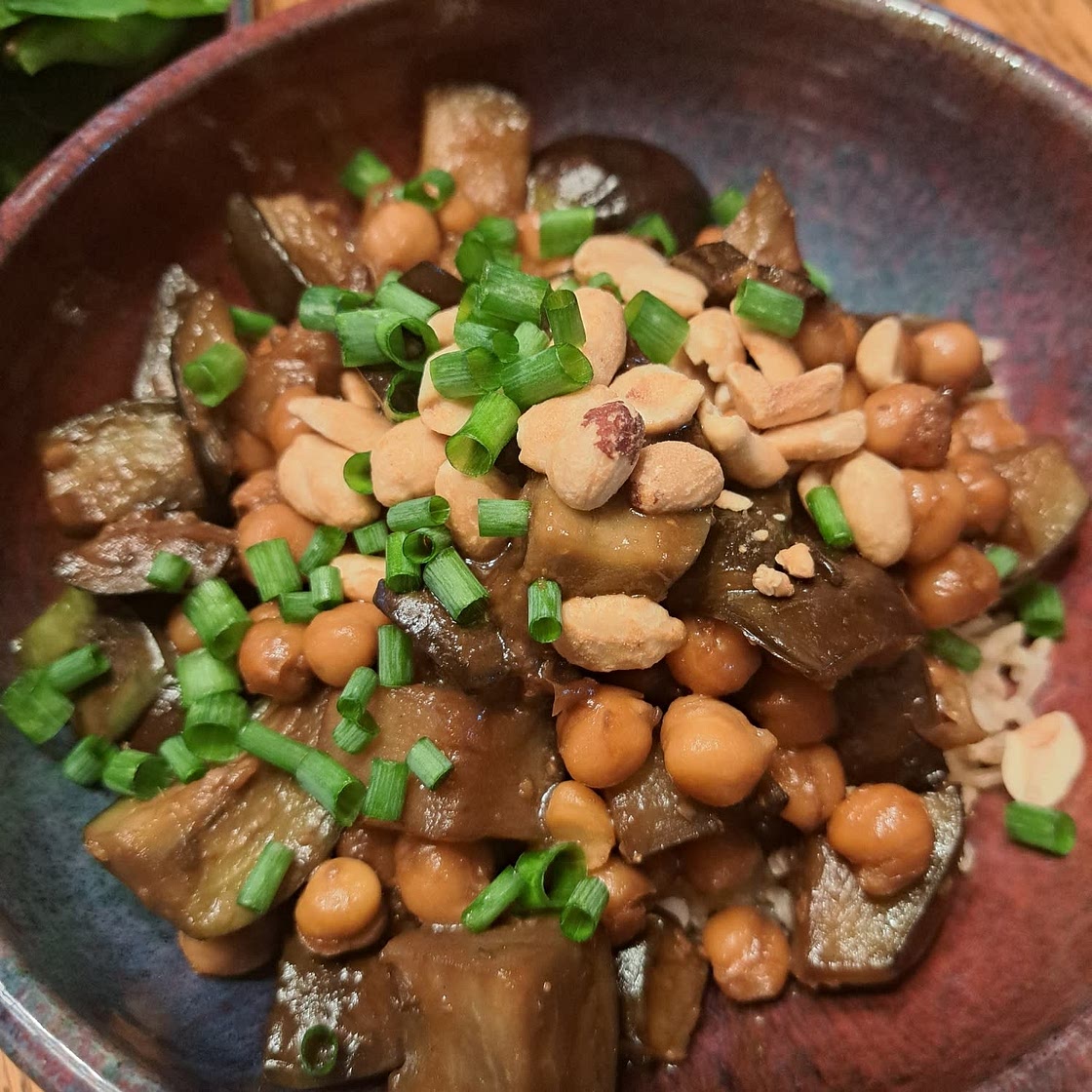Soy Glazed Eggplant
