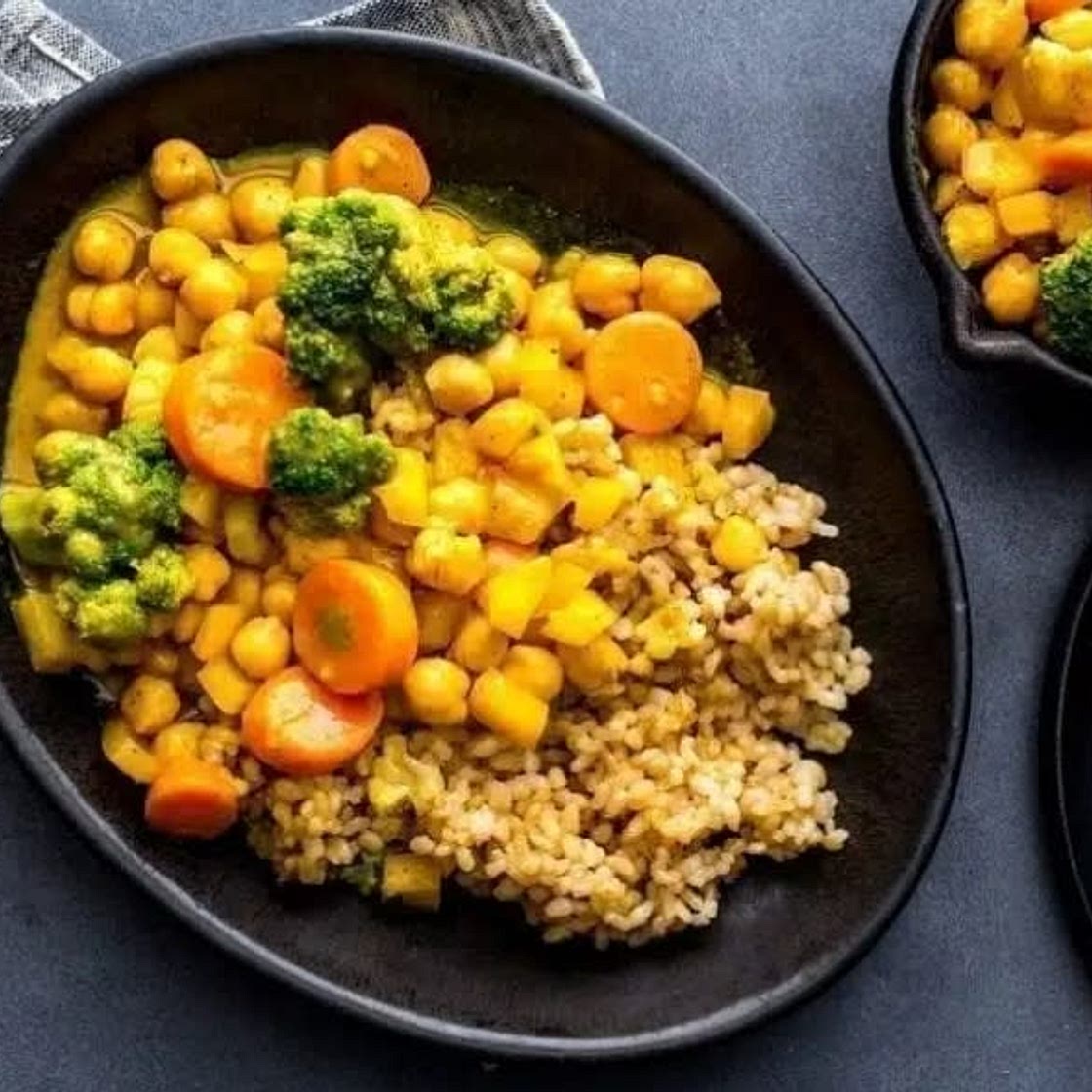 Chickpea vegetable curry (myfitnesspal)