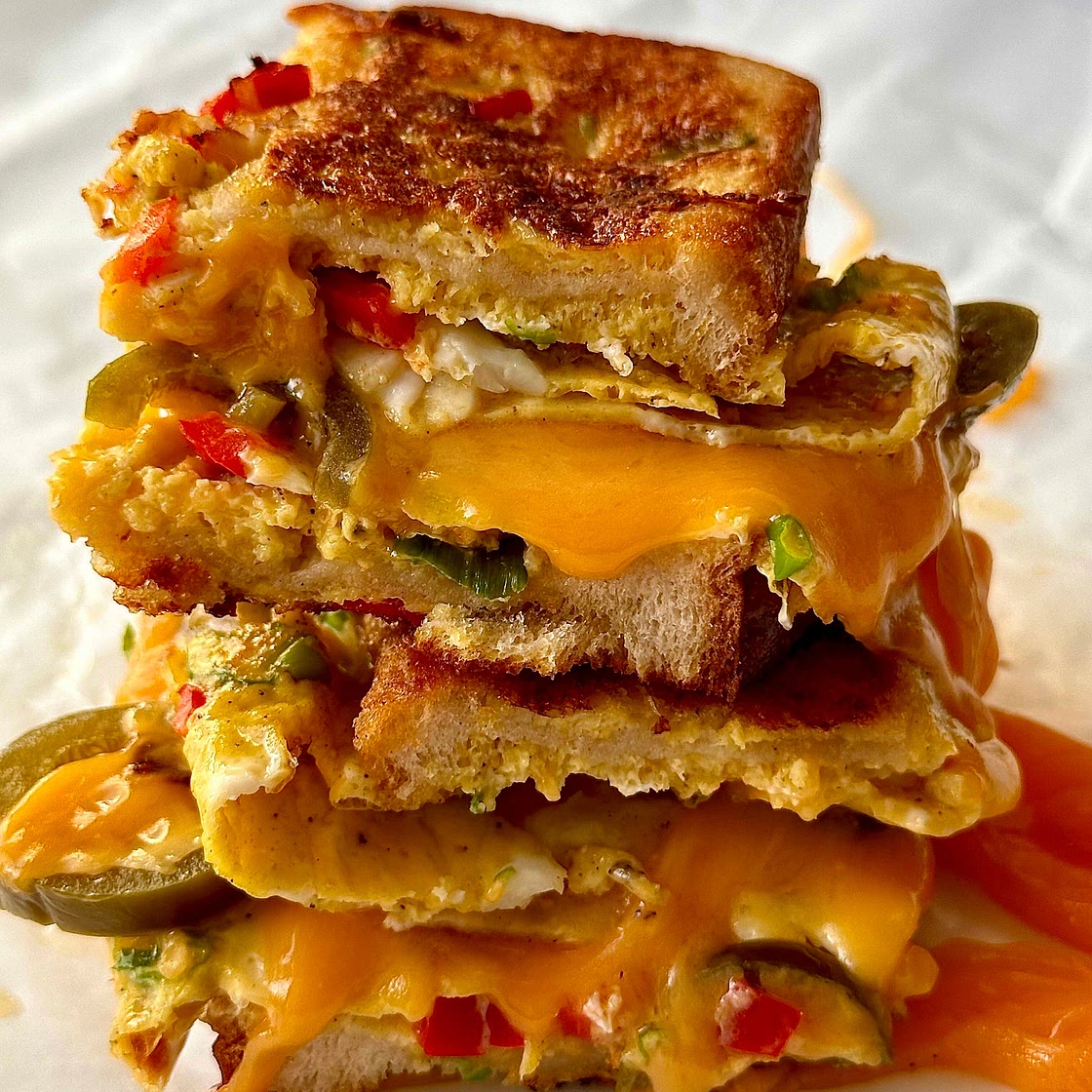 Jalapeño Egg and Cheese Sandwich 