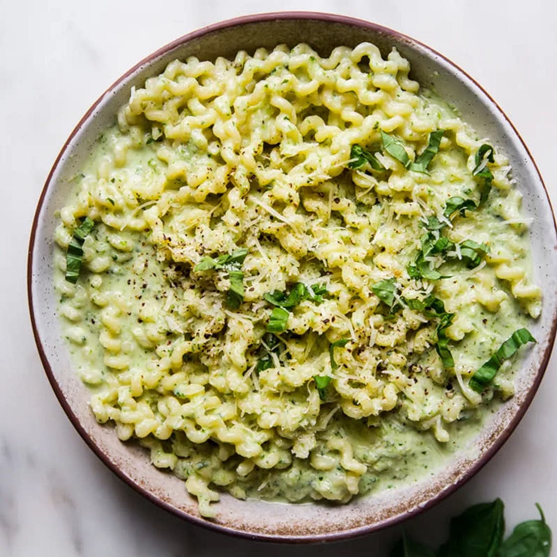 Zucchini Basil Pasta Sauce