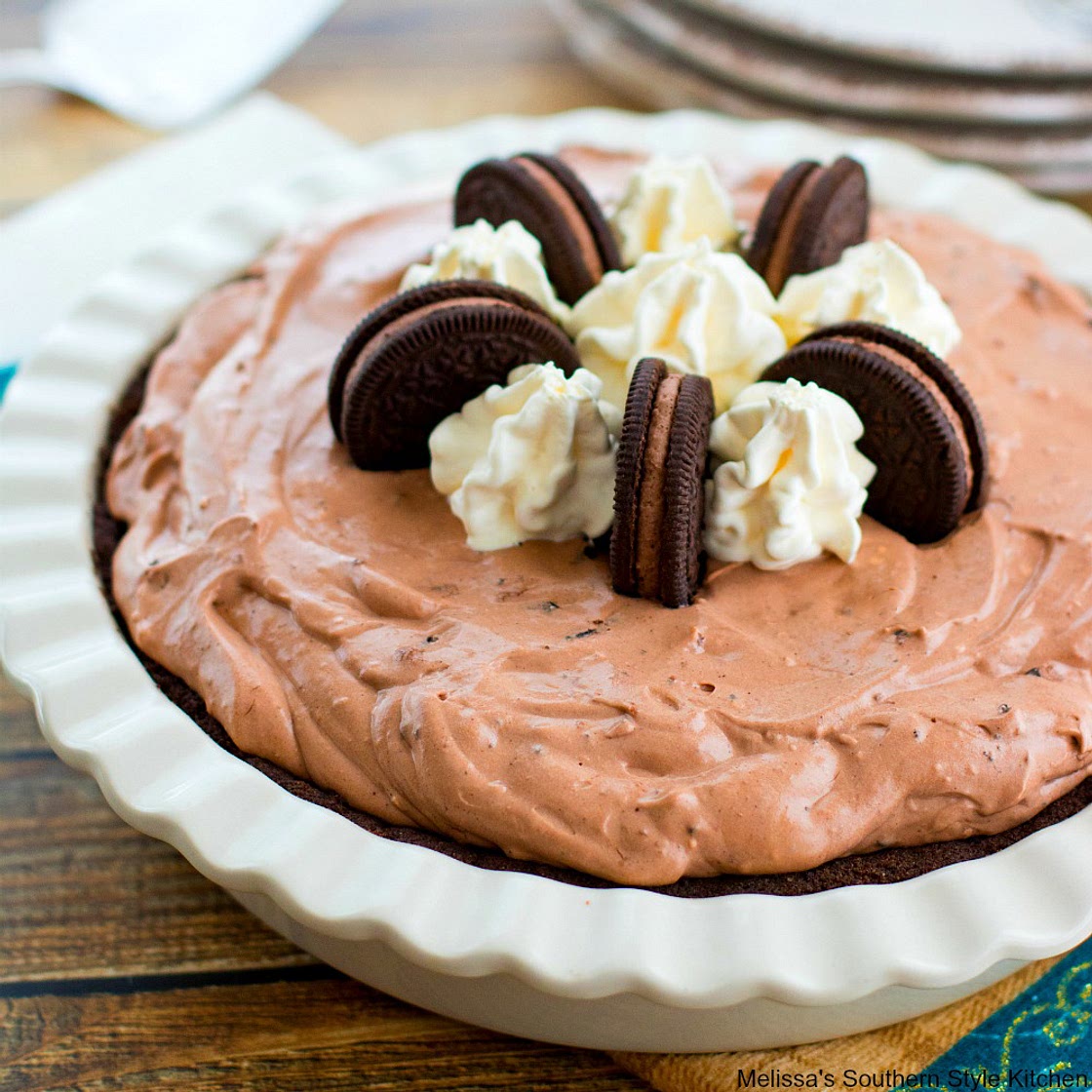 Double Chocolate Oreo Pie