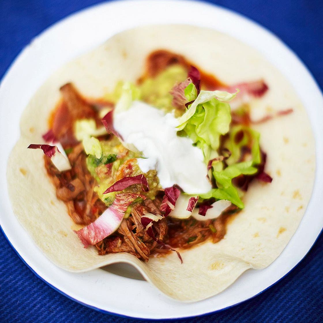 Pulled brisket chilli