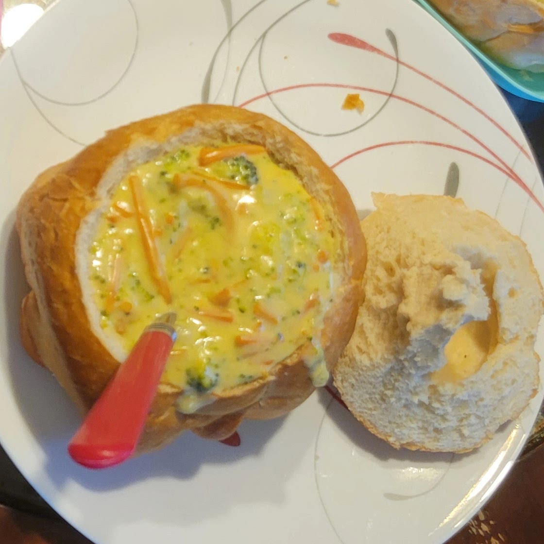 Broccoli cheese soup