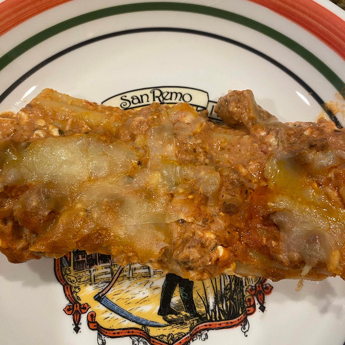 Manicotti- James Howell