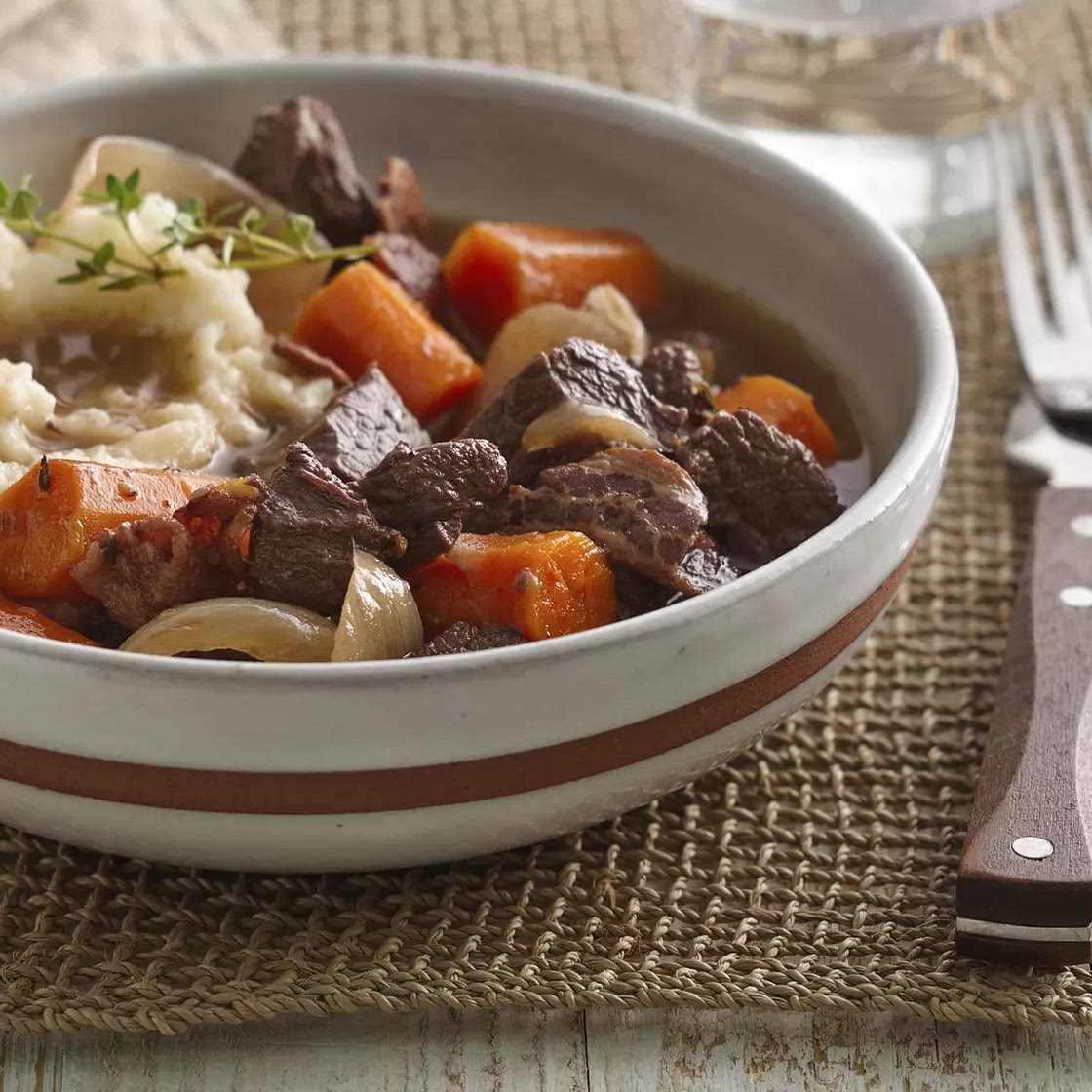 Slow-Cooker Beef Bourguignon
