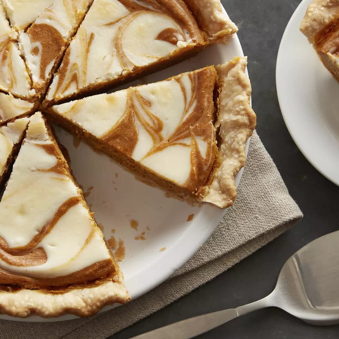 Pumpkin-Cream Cheese Pie