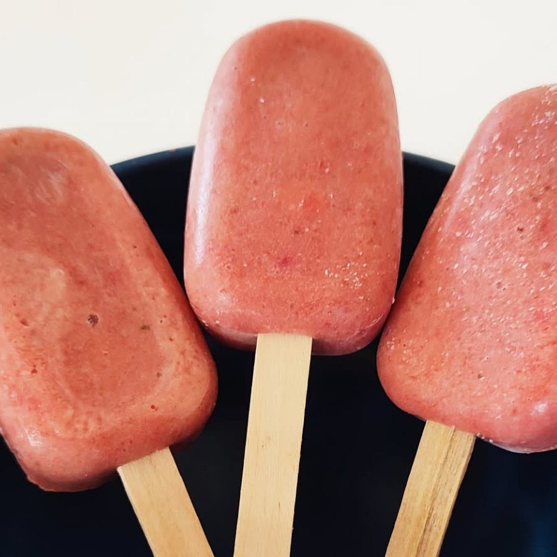 Strawberry Ice Lollies