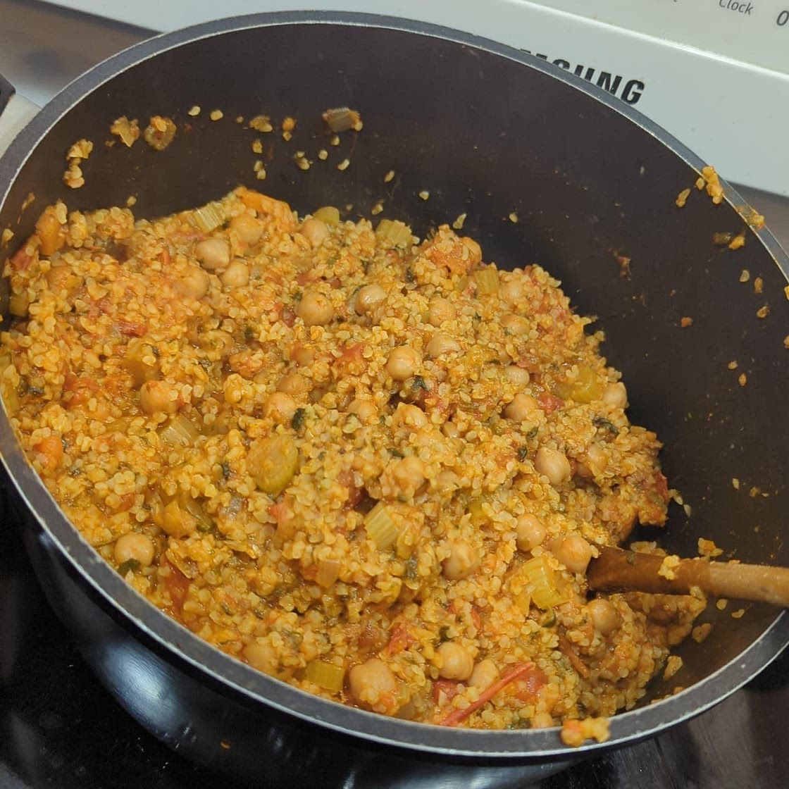 Low calorie high volume bulgur